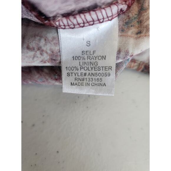 Altar'd State Midi dress sz S missing brand tag patchwork Paisley boho cottage - Picture 6 of 8